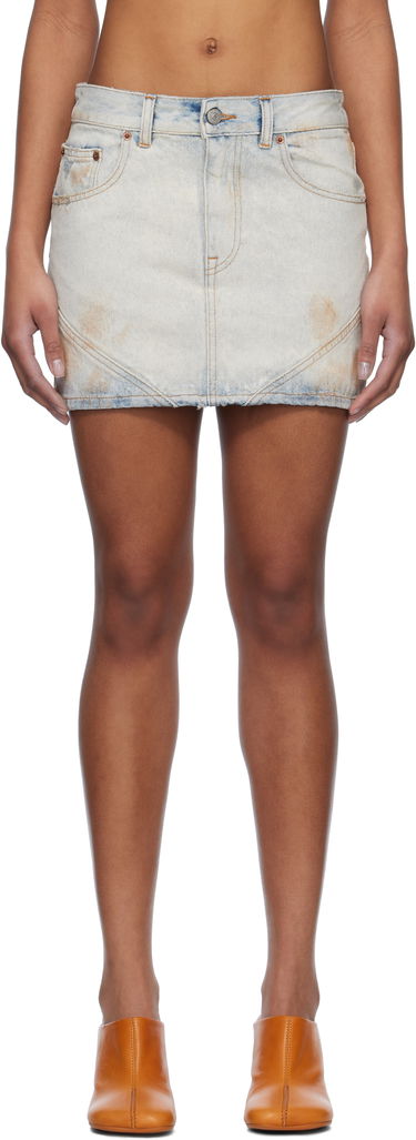 Sukňa Maison Margiela MM6 Maison Margiela Denim Miniskirt Modrá | S52MC0011 M30018, 0
