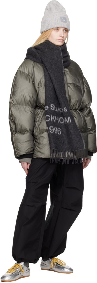 Prešívaná bunda Acne Studios Acne Studios Quilted Down Jacket Zelené | A90637-, 3