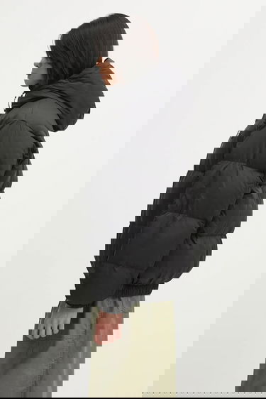 Prešívaná bunda AAPE by A Bathing Ape 29.5-inch Hooded Winter Down Puffer Jacket Čierna | AAPDNM7725XXP, 1