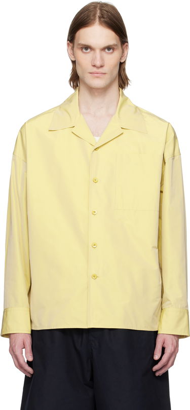 Košeľa Jil Sander Jil Sander Taffeta Camp Collar Shirt Žltá | J21DL0224_J70005, 0