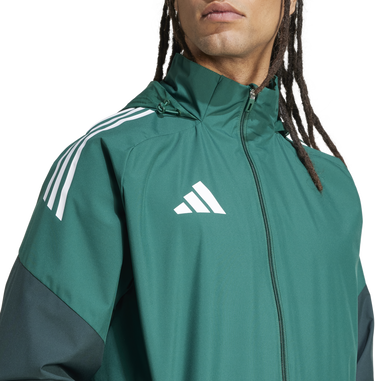 Vetrovka adidas Originals Adidas TIRO25C All-Weather Hooded Jacket Zelené | ji8936, 3