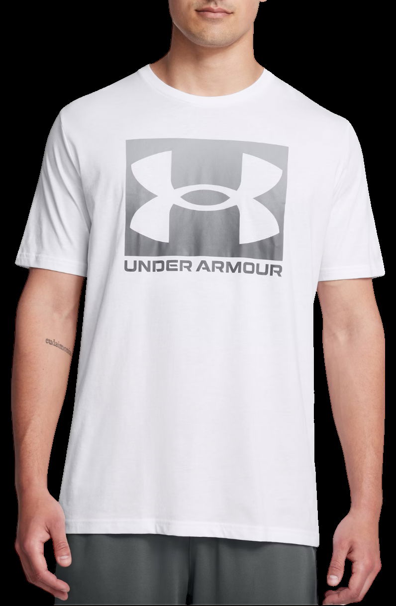 Tričko Under Armour Boxed Sports Updated Short Sleeve T-Shirt Biela | 1386793-100