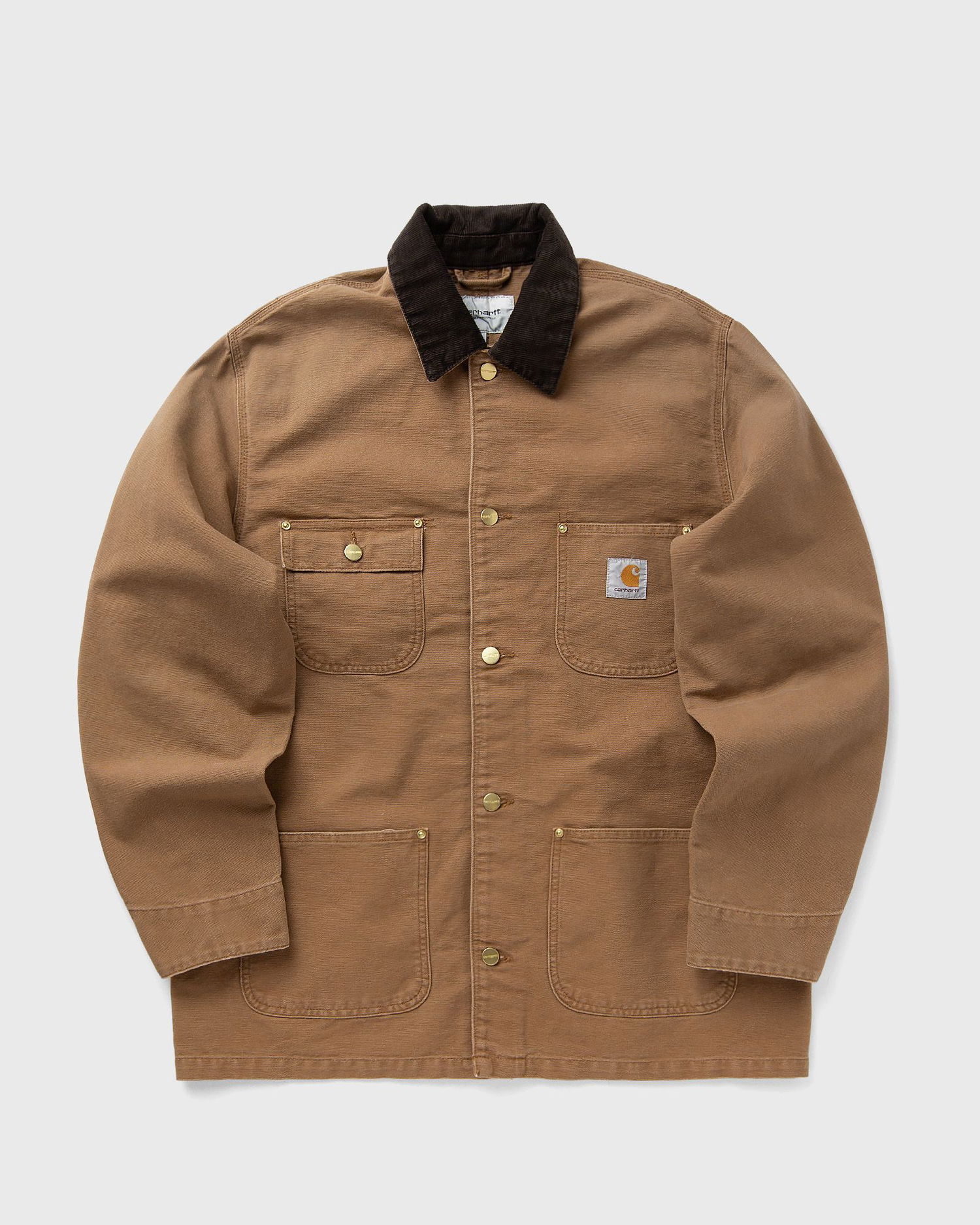 Kabáty Carhartt WIP Chore Coat Hnedá | I035281-00S.3K, 1