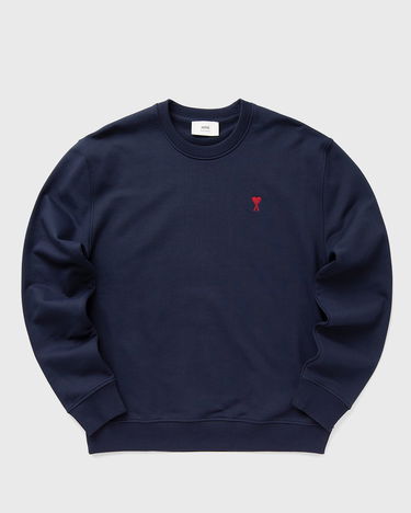 Sveter AMI AMI Paris Classic Ami De Coeur Sweatshirt Navy | BFUSW035.730-430, 0
