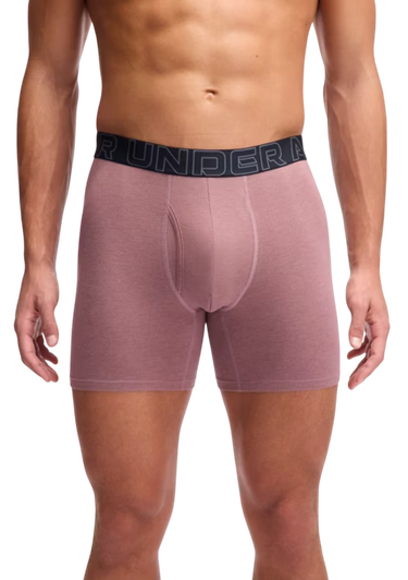 Boxerky Under Armour Under Armour SOLID 6in 3 Pack Boxer Shorts Rôznofarebný | 1383889-651, 1