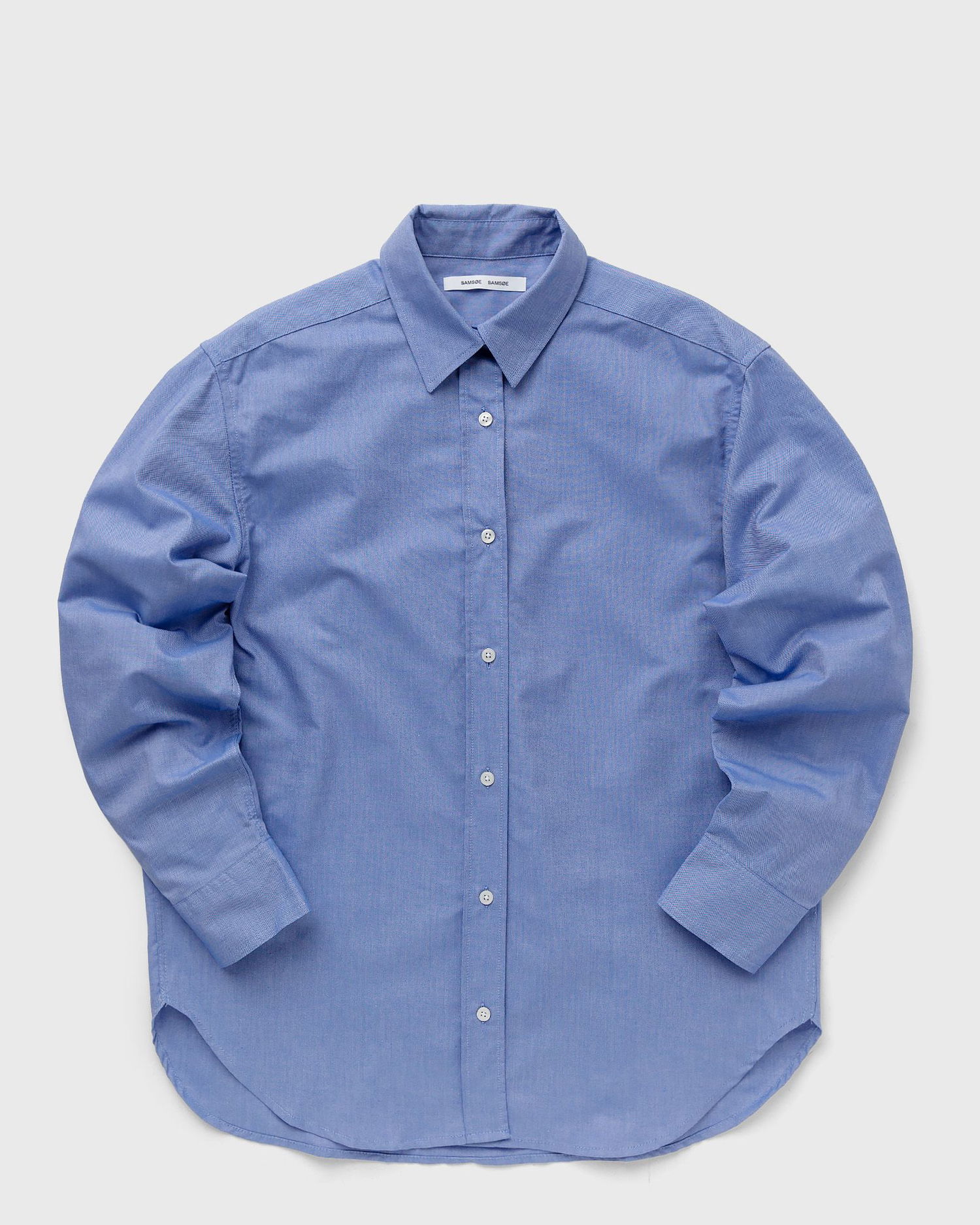Košeľa Samsoe Samsoe Samsøe & Samsøe Lova Shirt, Size M Modrá | F23400067-OXFORD-BLUE, 0