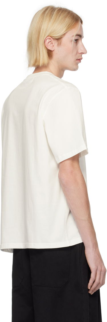 Tričko Studio Nicholson Studio Nicholson Bric T-Shirt Biela | BRIC SNM - 1326, 2