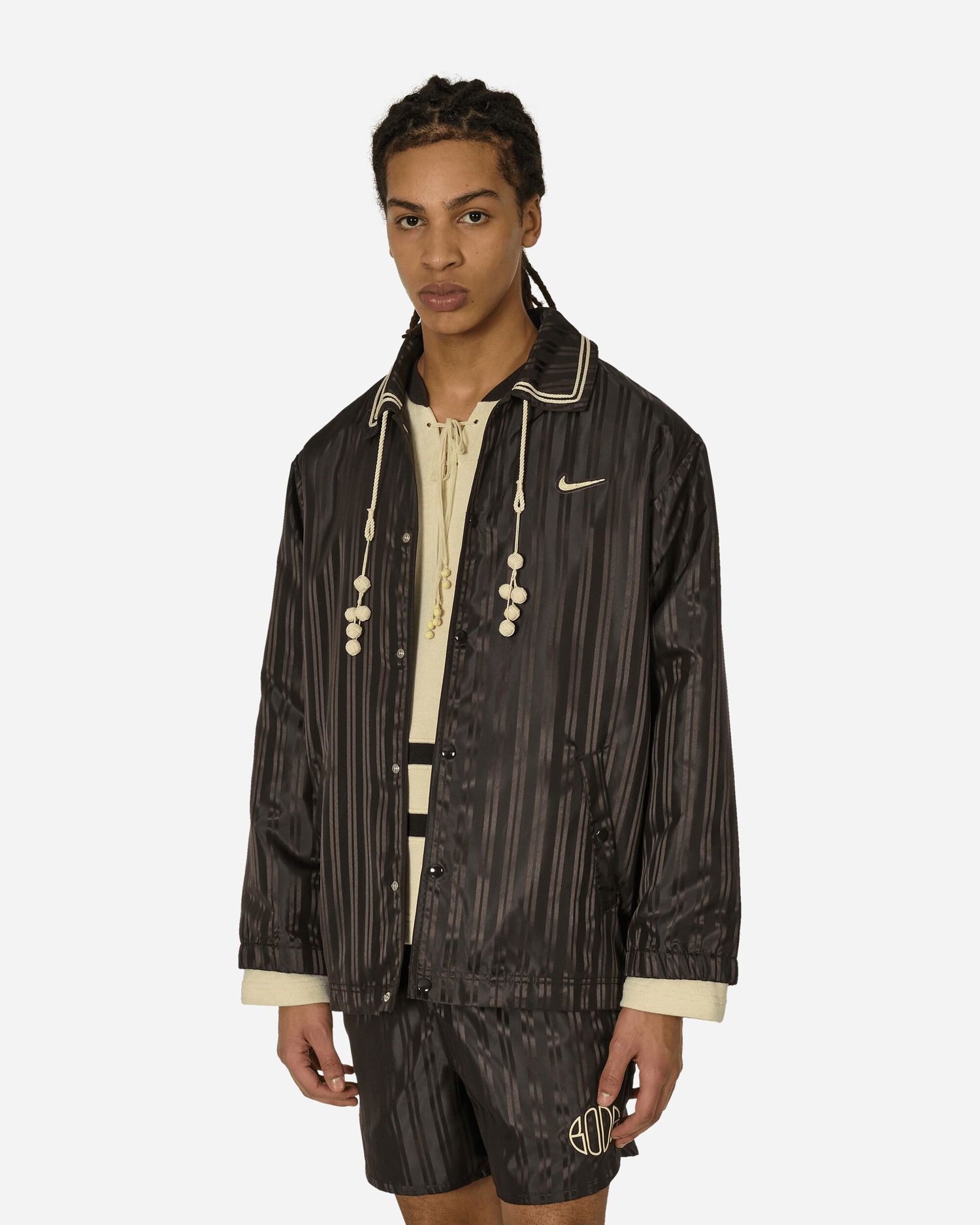 Bunda Nike BODE x Scrimmage Jacket Brown Hnedá | FJ0135-235, 1