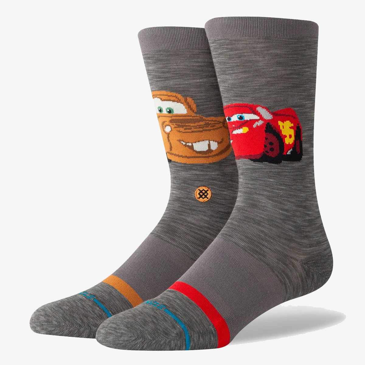 Crew Socks with Car Print