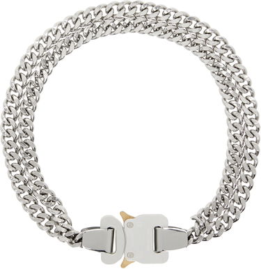Náhrdelník 1017 ALYX 9SM Alyx 2x Chain Buckle Necklace Metalická | AAUJW0219OT01, 0