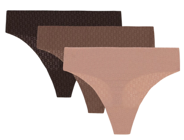 Nohavičky Under Armour SOLID Seamless Thong 3 Pack Rôznofarebný | 1390412-673, 0