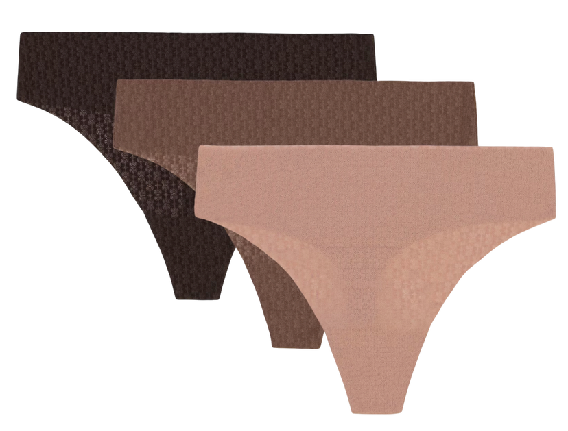 Nohavičky Under Armour SOLID Seamless Thong 3 Pack Rôznofarebný | 1390412-673