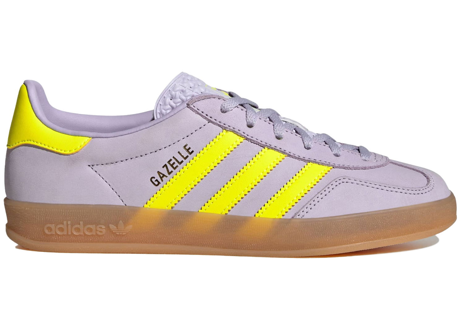 Tenisky a topánky adidas Originals Gazelle Indoor Silver Dawn Solar Yellow W Fialová | IH5492, 0