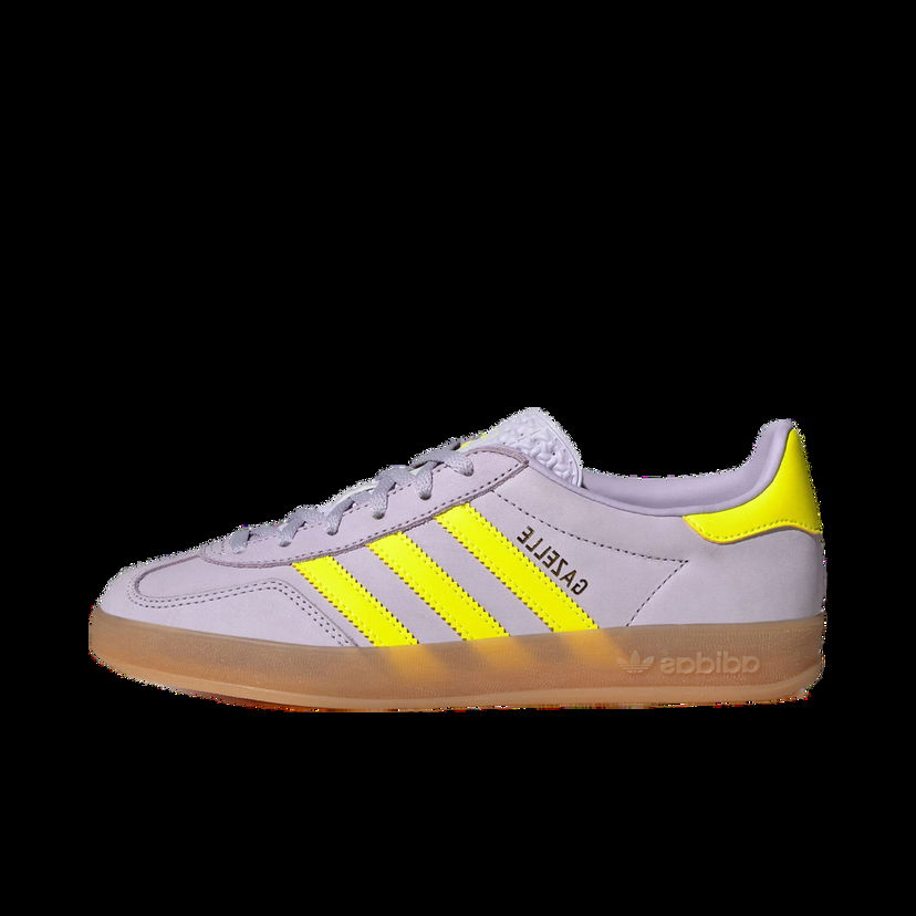 Tenisky a topánky adidas Originals Gazelle Indoor Silver Dawn Solar Yellow W Fialová | IH5492