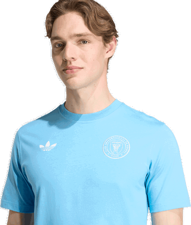 Tričko adidas Originals adidas Originals Inter Miami CF Travel T-Shirt Modrá | JM5159, 2