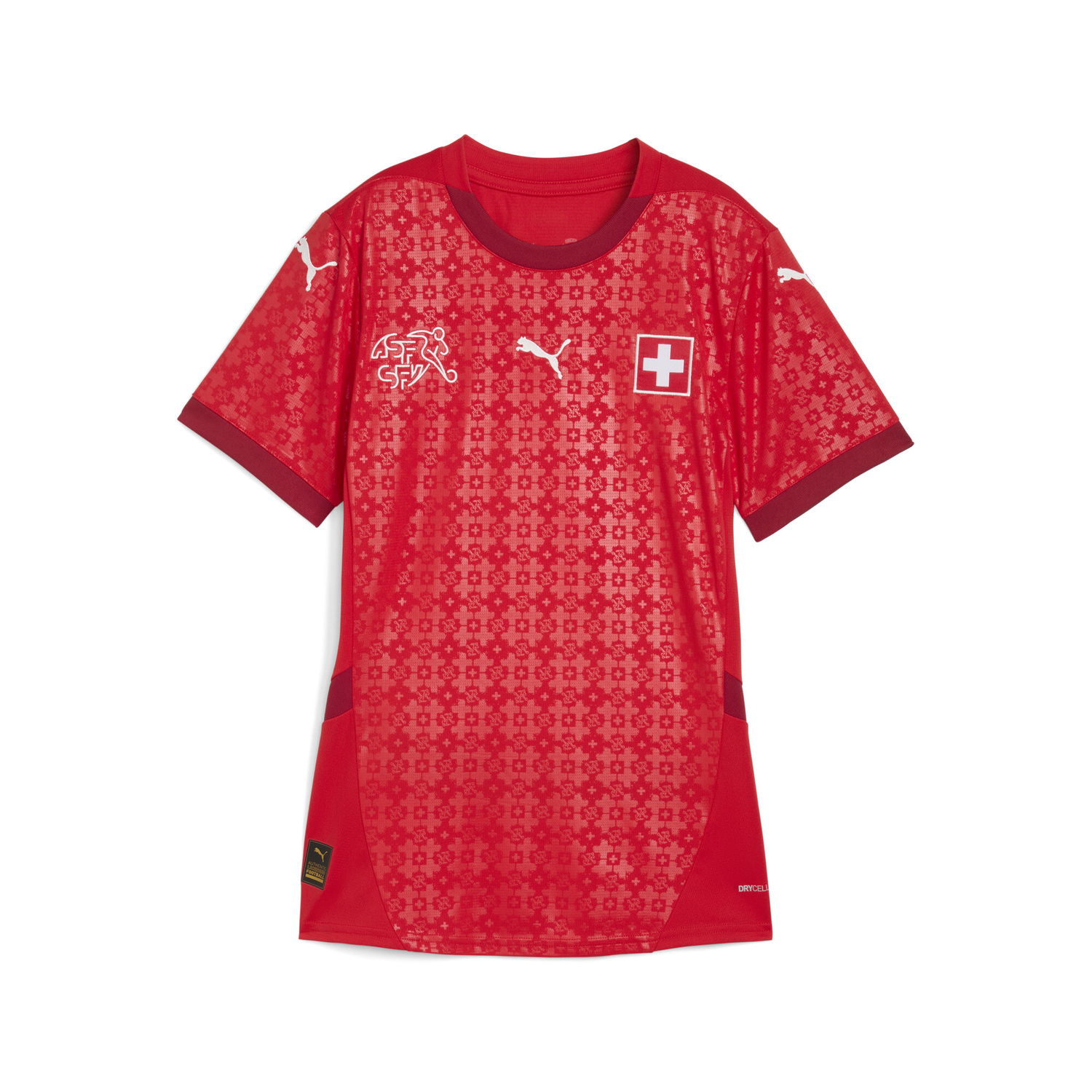 Dres Puma Switzerland Women's National Team 2025 Home Jersey Červená | 782183_10, 0