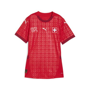 Dres Puma Switzerland Women's National Team 2025 Home Jersey Červená | 782183_10, 0