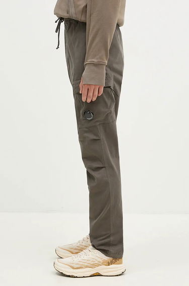 Cargo nohavice C.P. Company Stretch Sateen Ergonomic Lens Cargo Pants Zelené | 17CMPA180A005529G, 1