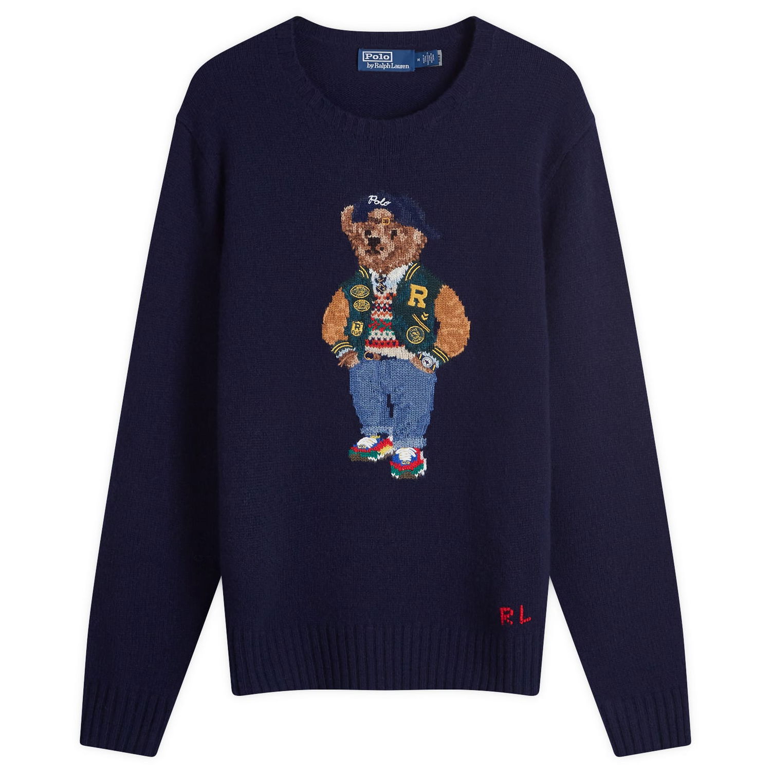 Sveter Polo by Ralph Lauren Pullover Long Sleeve Navy | 710946138001, 0
