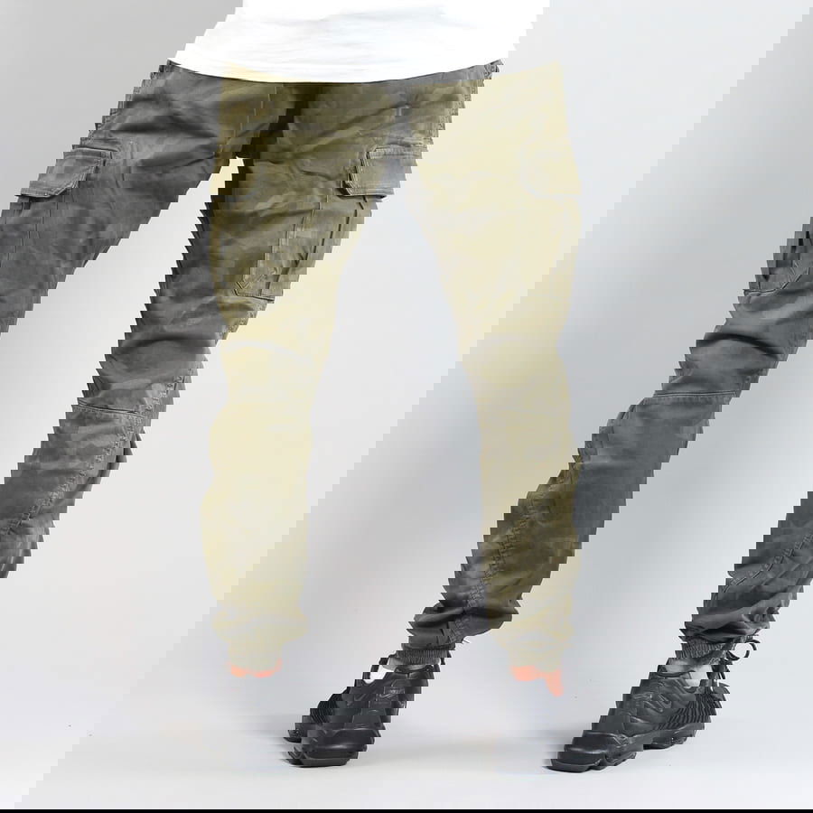 Cargo nohavice Urban Classics Cargo Jogging Pants Zelené | TB1611, 1