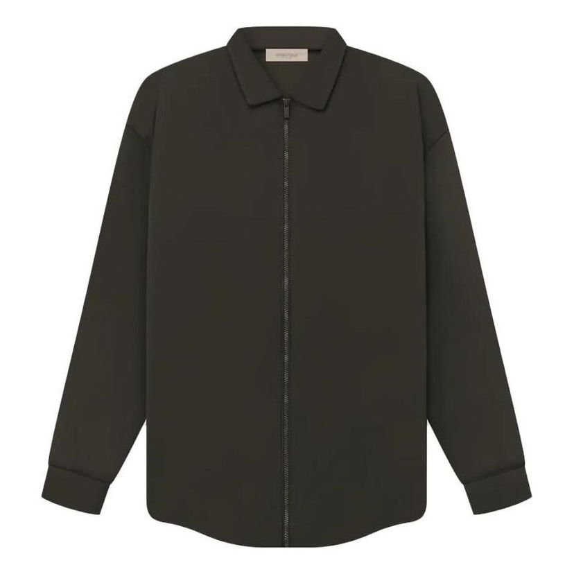 Košeľa Fear of God Essentials Filled Nylon Jacket Zelené | FOG-SS23-070