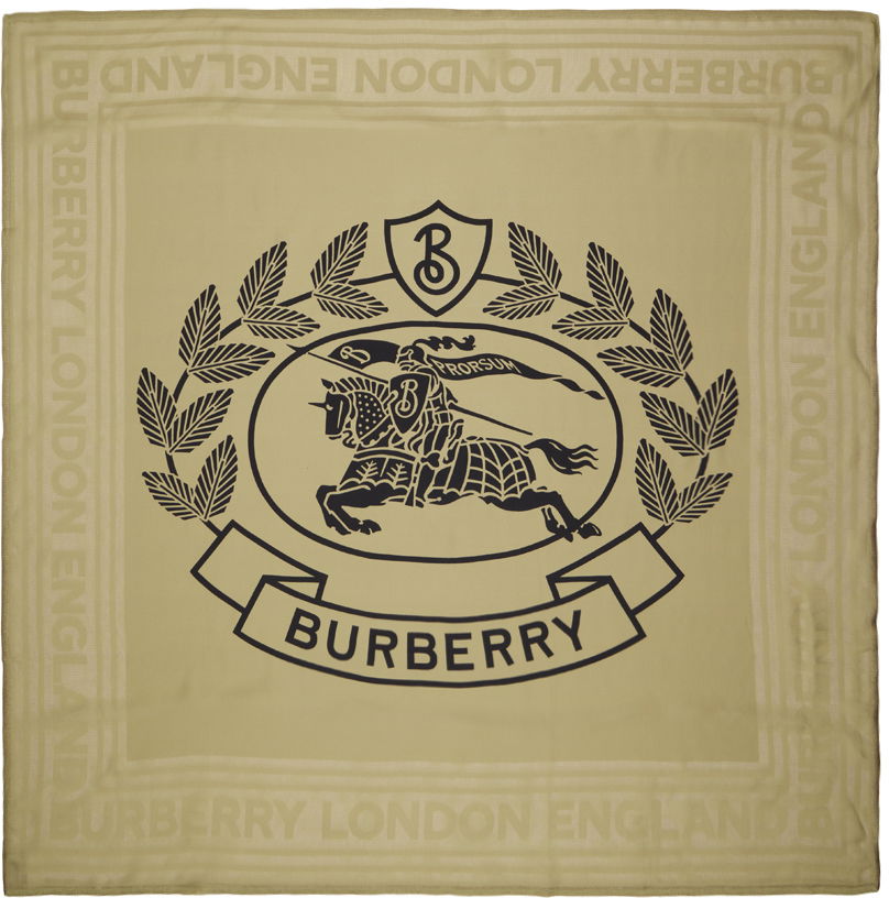 Šál Burberry Jacquard Scarf Beige Béžová | 8072074