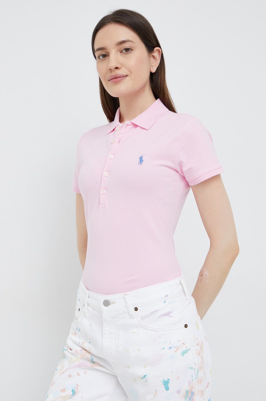 Polo tričko Polo by Ralph Lauren Polo Shirt Ružová | 211870245013, 0