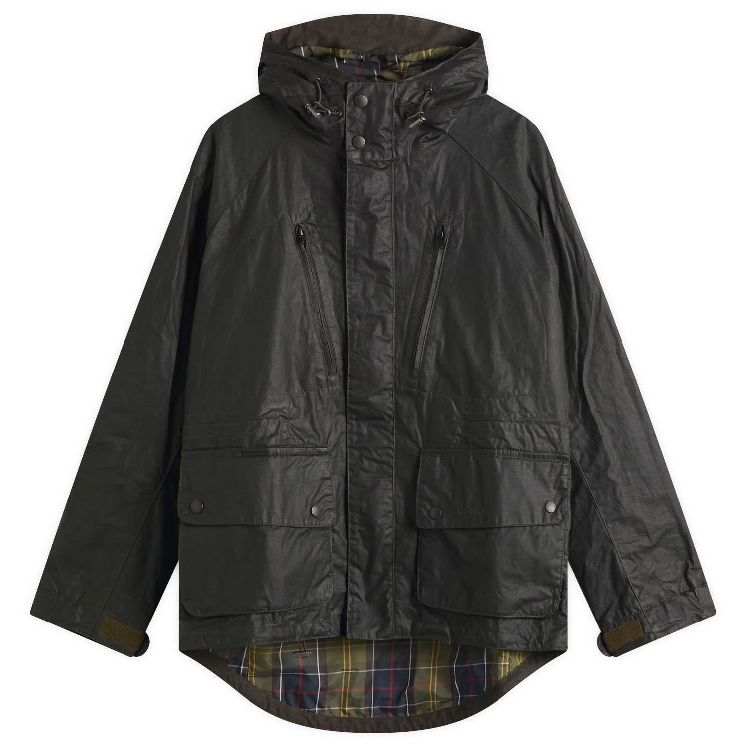 Parka Barbour Wax Jacket To Ki To Kaigan Collaboration, Large Zelené | MWX2466SG71, 1