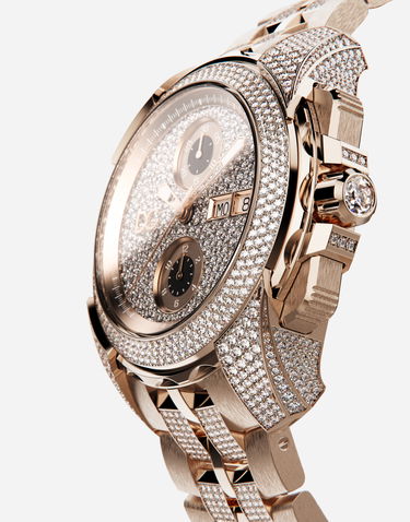Hodinky Dolce & Gabbana Ds5 Watch With Diamond Pavé Onesize Metalická | WWJS1GXP003ZOO00, 1