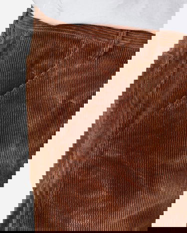 Nohavice Comme des Garçons Overdyed Corduroy Pants Hnedá | FL-P007-W23  2, 5