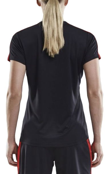 Tričko Craft Contrast Jersey Short Sleeve Sports T-Shirt Čierna | 1905567-9471, 1