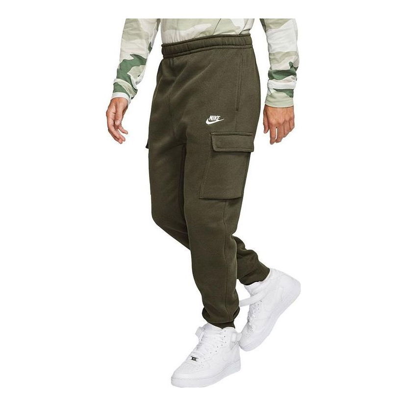 Tepláky Nike Sportswear Club Cargo Pants Zelené | CD3130-326