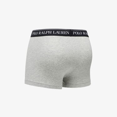 Boxerky Polo by Ralph Lauren Cotton Trunk - 3 Pack Andover Heather Šedá | 714835885005, 4