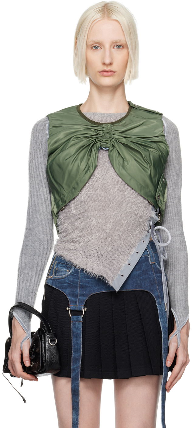 Sveter Andersson Bell Butterfly Vest Zelené | awa653w, 0