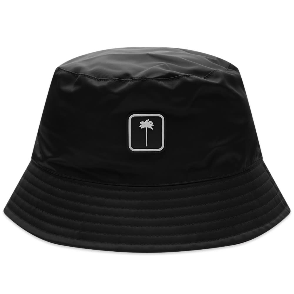 Klobúk Palm Angels PxP Bucket Hat Čierna | PMLA026S23FAB0011001, 0