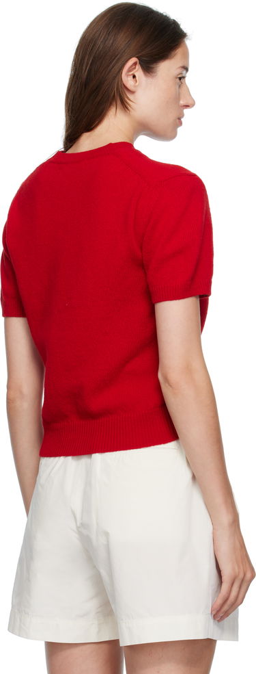 Tričko &Daughter &Daughter Wicklow Short Sleeve T-Shirt Červená | HKN03885, 2