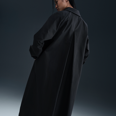Pláštenka Nike Nike Sportswear Collection Loose Fit Twill Trench Coat Čierna | HF9412-010, 1