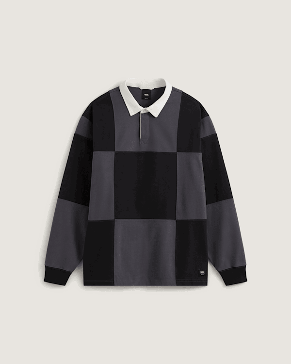 Polo tričko Vans Grant Checkerboard Rugby Shirt Rôznofarebný | VN000P8VBLK, 0