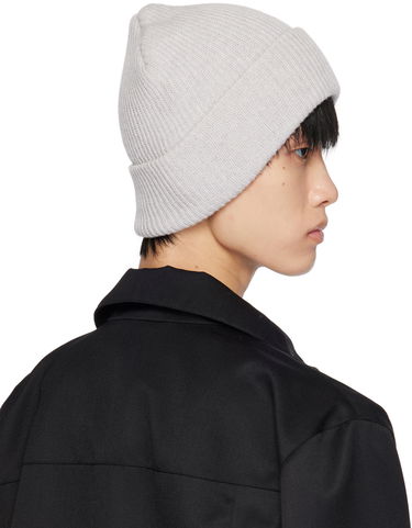 Kulicha Han Kjøbenhavn Logo-Appliqued Ribbed Knit Beanie Šedá | A-133070, 2