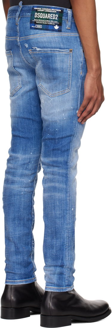 Džínsy DSQUARED2 Dsquared2 Skater Jeans Modrá | S74LB1675_S30872, 2