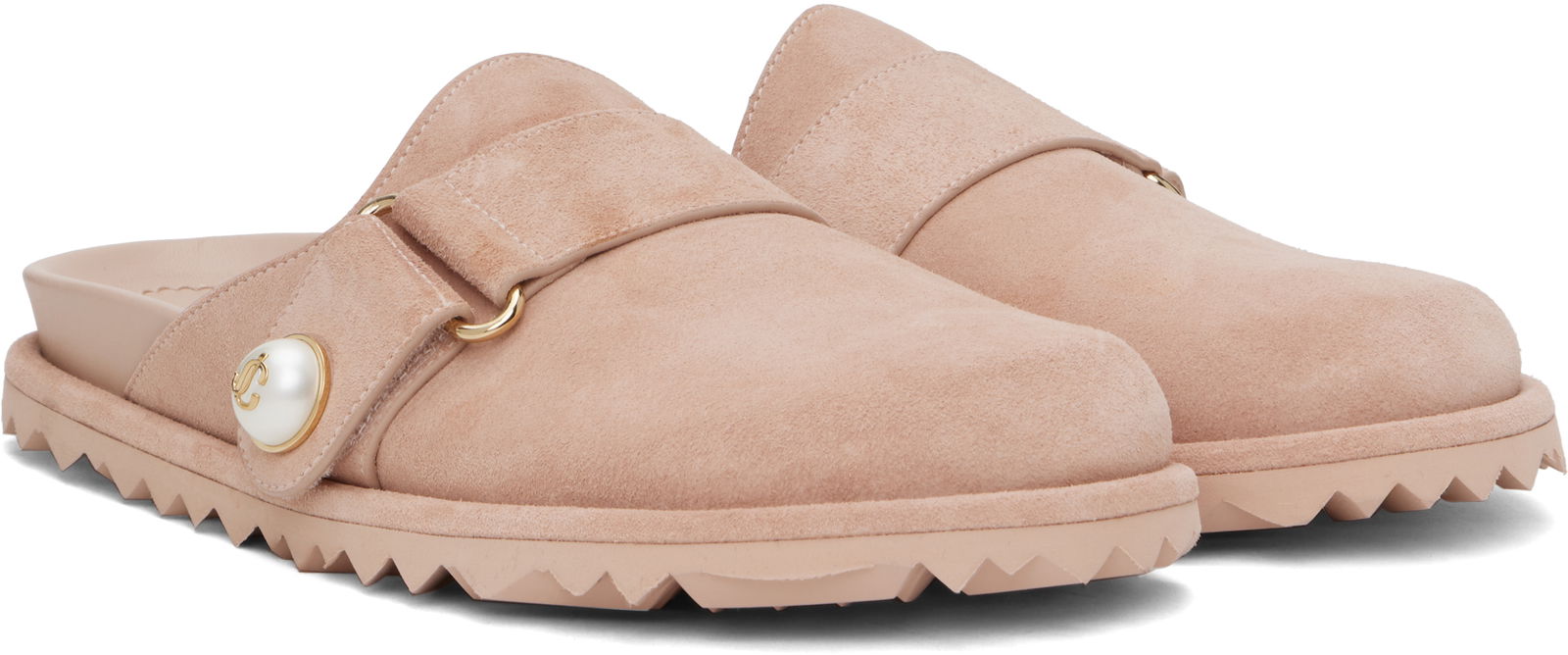 Jimmy Choo Fayence Suede Mules