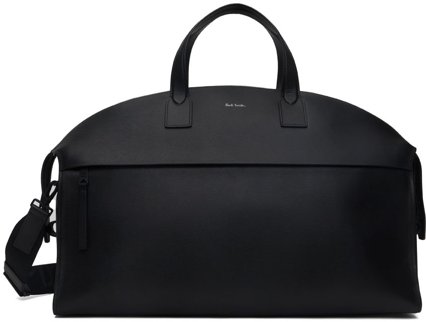 Cestovná taška Paul Smith Paul Smith Grained Leather Duffle Bag Čierna | M1A-7740-ASGRAI-79-0, 0