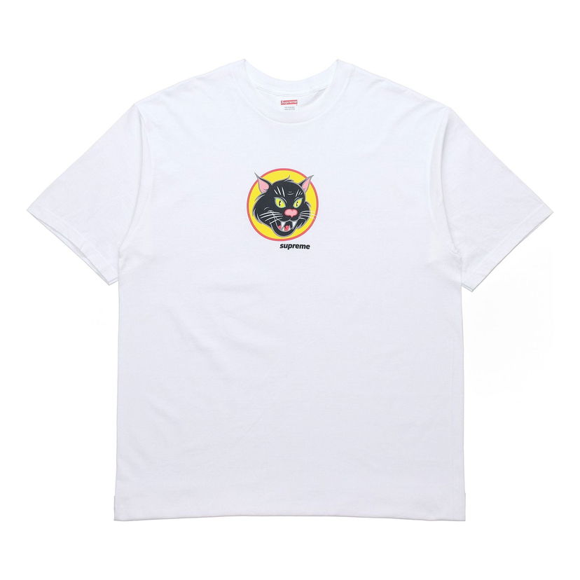 Tričko Supreme Short Sleeve Cat T-Shirt Biela | SUP-SS20-317