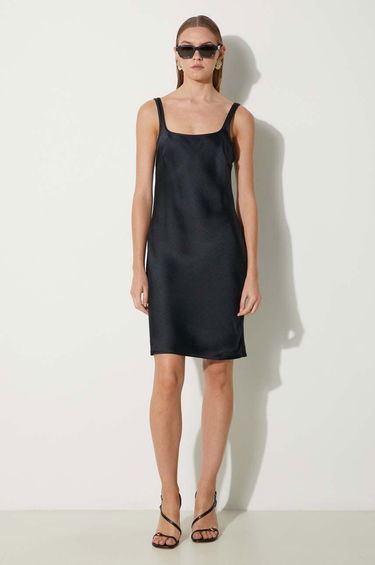 Šaty Samsoe Samsoe Samsoe Samsoe Sasunna Mini Slip Dress Čierna | F24200178, 1