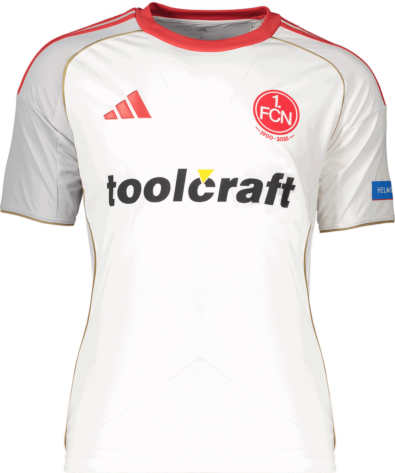 Dres adidas Originals 1. FC Nürnberg Away Jersey 2025/26 Biela | 6fcnjd7378, 0