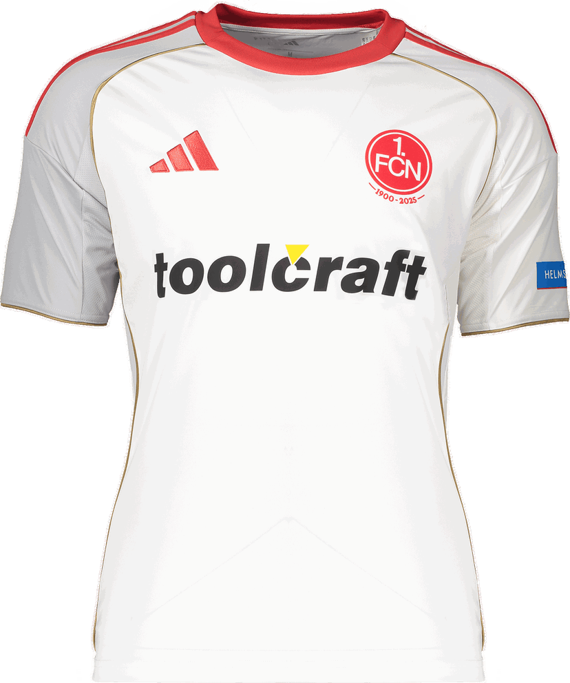 Dres adidas Originals 1. FC Nürnberg Away Jersey 2025/26 Biela | 6fcnjd7378