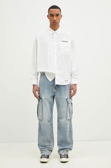 Košeľa Neighborhood NEIGHBORHOOD Relaxed Fit Shirt Biela | 242SPNH.SHM03, 4
