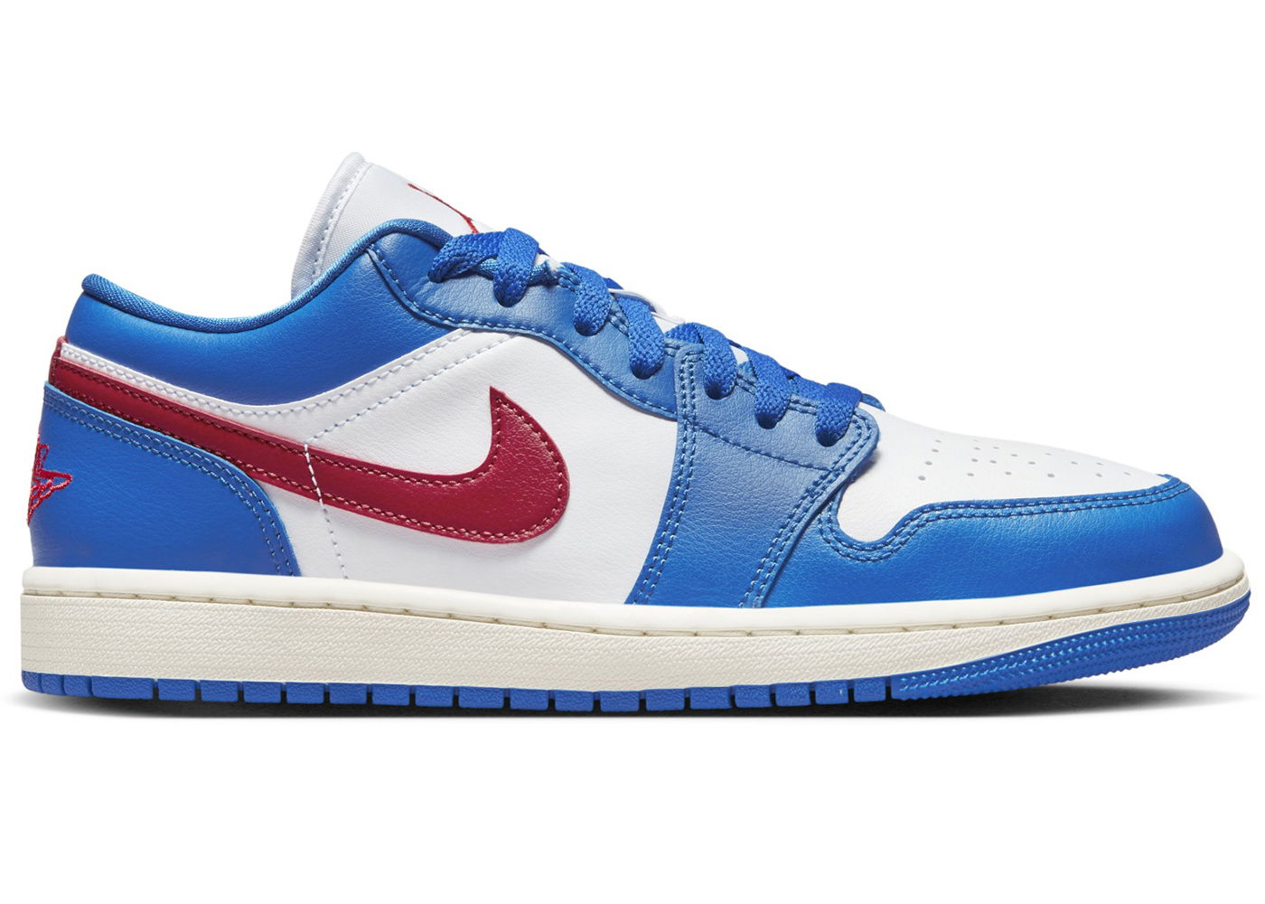 Air Jordan 1 Low Sport Blue Gym Red W