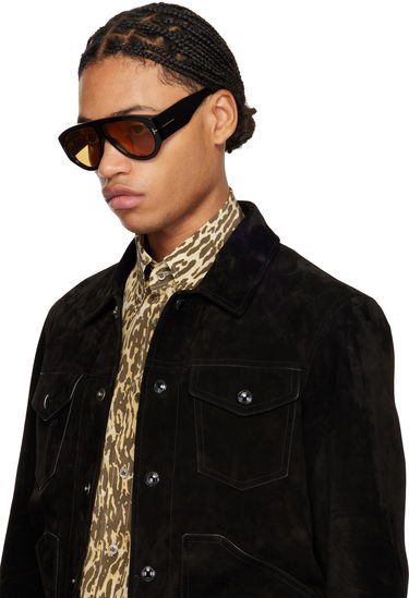 Slnečné okuliare Tom Ford Tom Ford Bronson Sunglasses Čierna | FT1044, 3