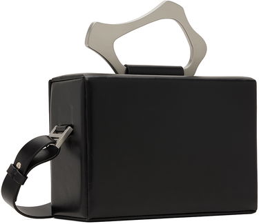 Kabelka HELIOT EMIL Solely Box Bag with Metallic Handle Čierna | HE_15_41_L03_BLK01, 2